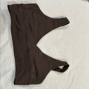 Lululemon Athletica Dark Brown Sports Bra